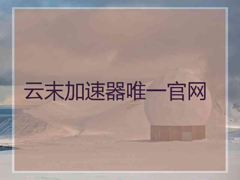 云末加速器唯一官网