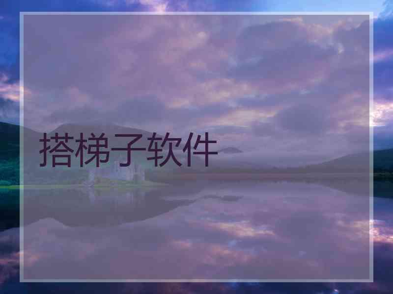 搭梯子软件