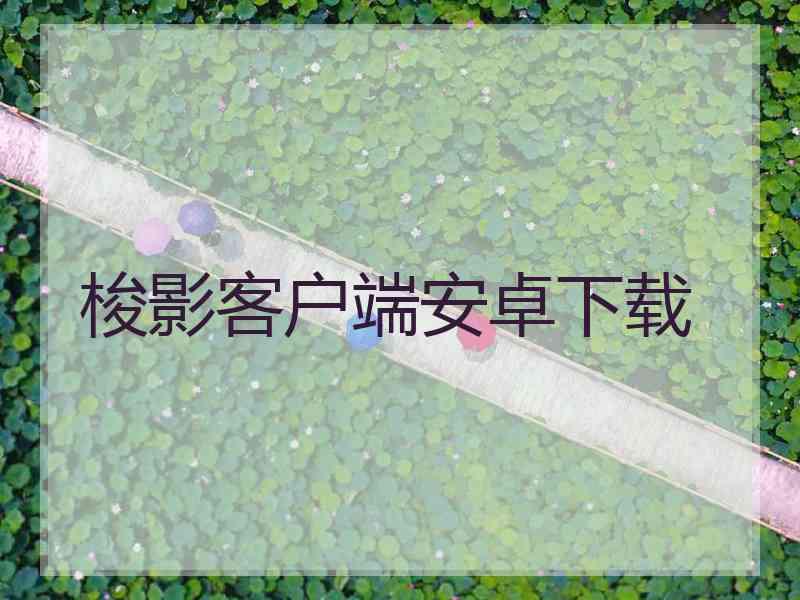 梭影客户端安卓下载