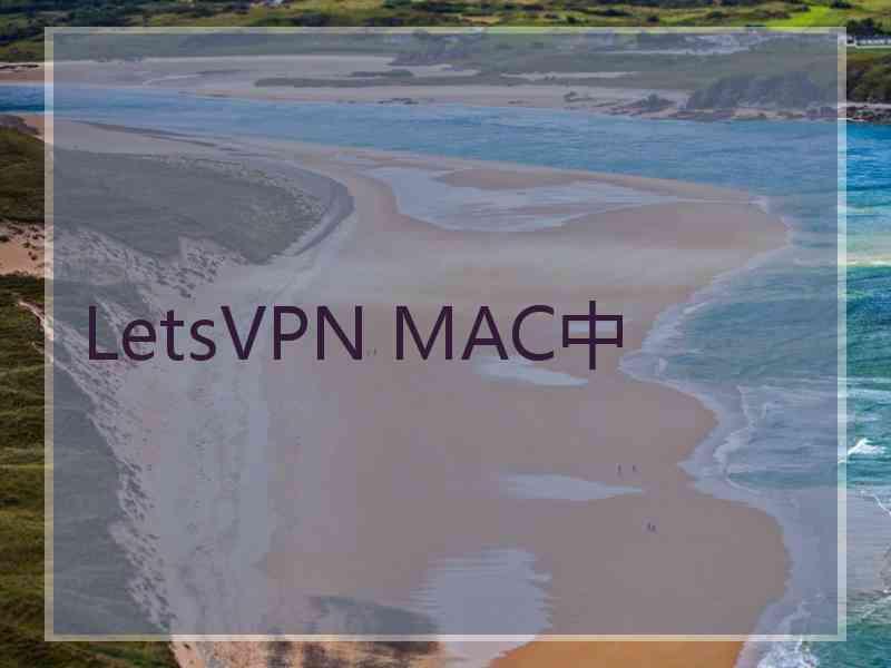 LetsVPN MAC中