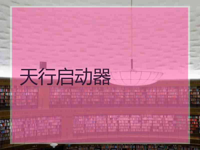 天行启动器