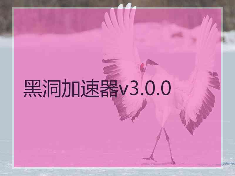 黑洞加速器v3.0.0