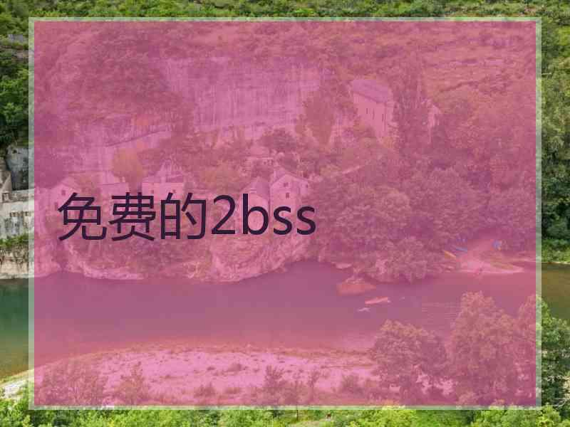 免费的2bss