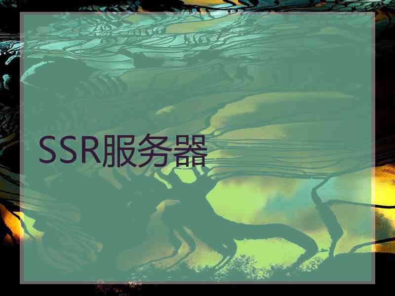 SSR服务器