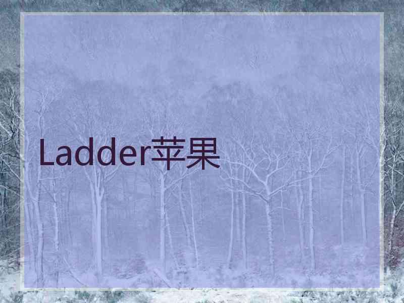 Ladder苹果